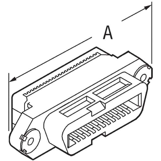 552838-1 TE Connectivity AMP Connectors  Connettori Centronics